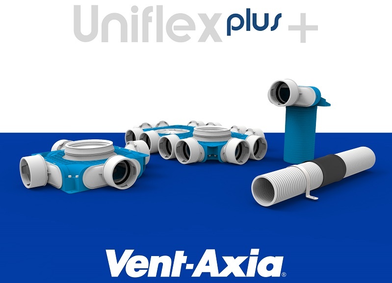 Vent-Axia Uniflexplus + luchtverdeelsystemen
