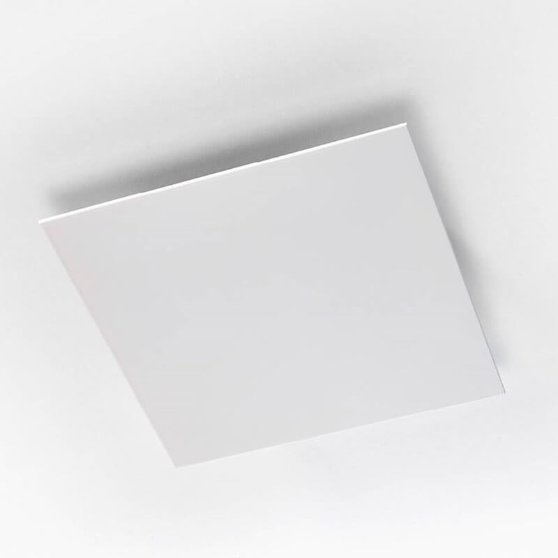 Ducovent Design vierkant XL ventilatieventiel wit Ø125 mm