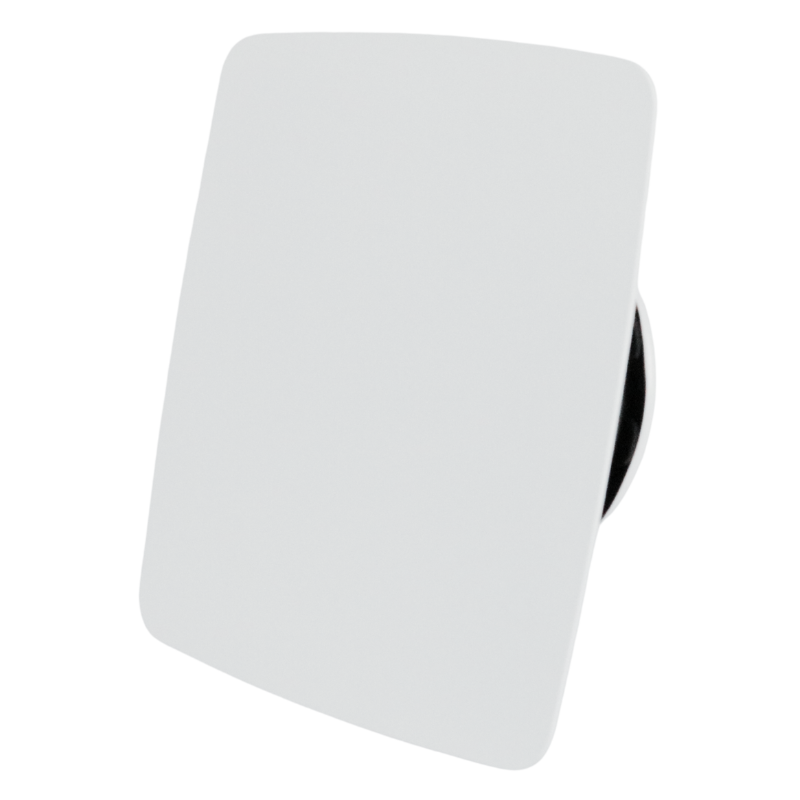 Duco Ducovent Design afgerond vierkant XL ventilatieventiel Ø125mm - WIT RAL9016 afbeelding