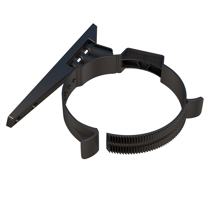 Ubbink dakbeschotbeugel PP 110-131 - zwart afbeelding 1