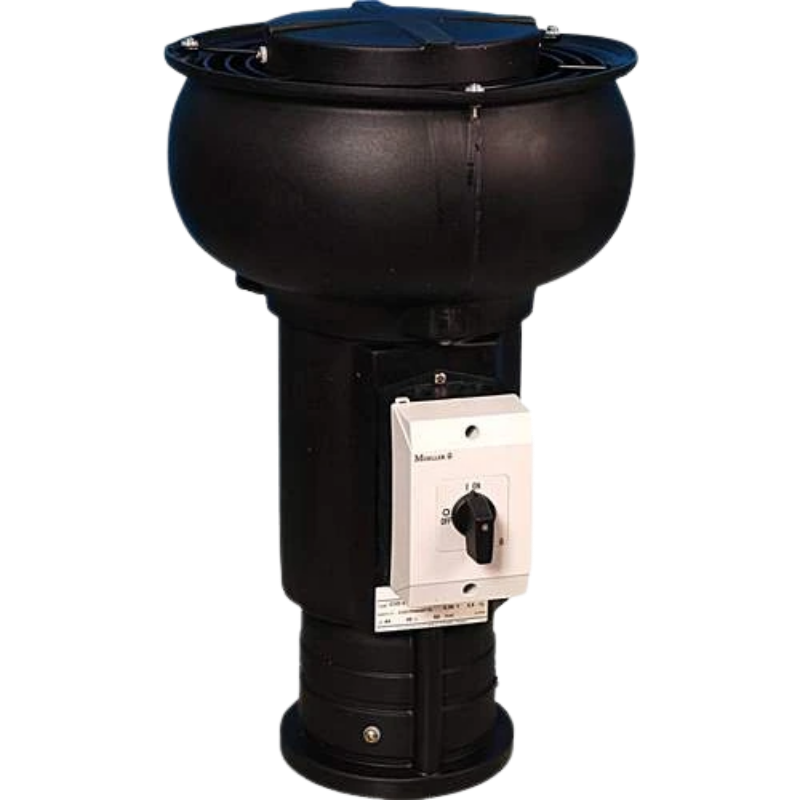 Itho Daalderop Dak MV-unit 436 , RV-sensor inside, werkschakelaar afbeelding
