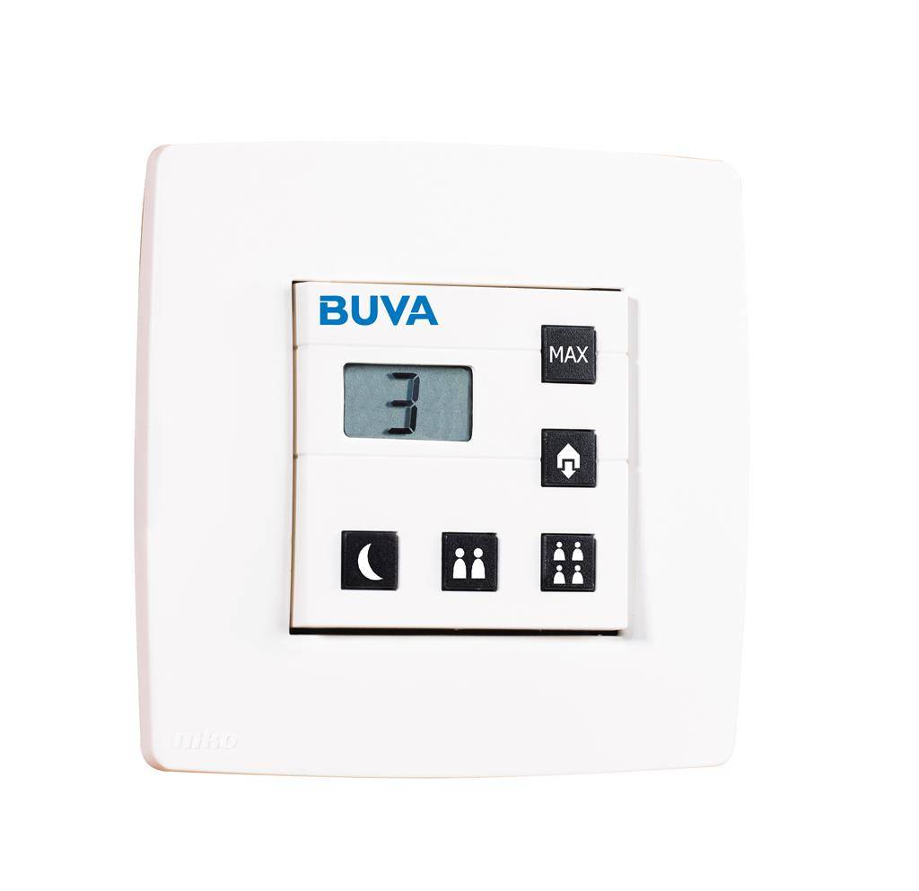 Buva Hoofdbediening Q-stream Picto 5-knops 12 Volt