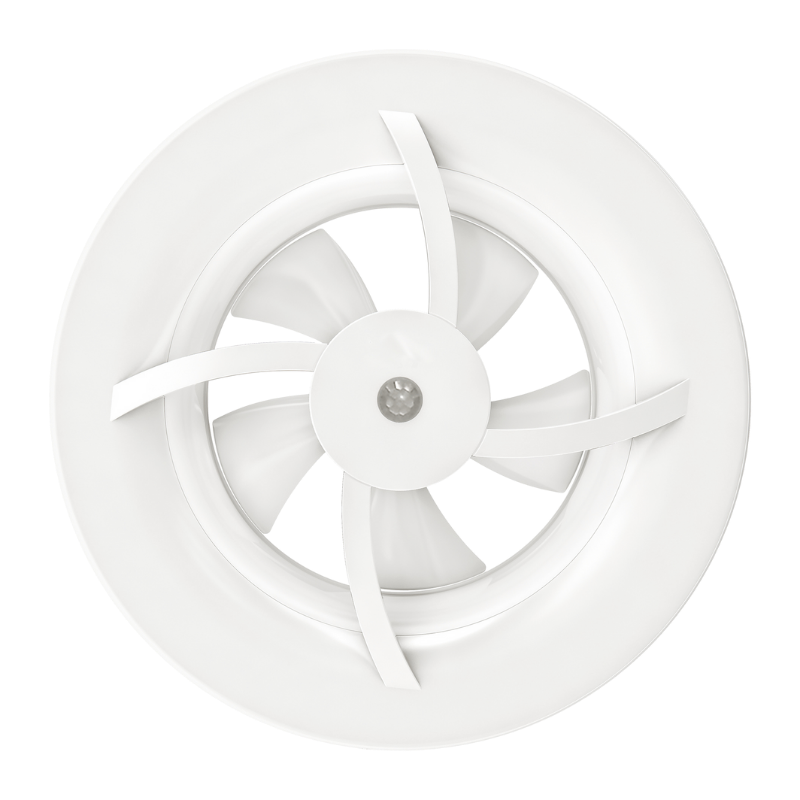 Badkamerventilator - Vent-Axia - Solara - Ø 100/125mm - vocht- en bewegingssensor - nalooptimer - Wit afbeelding