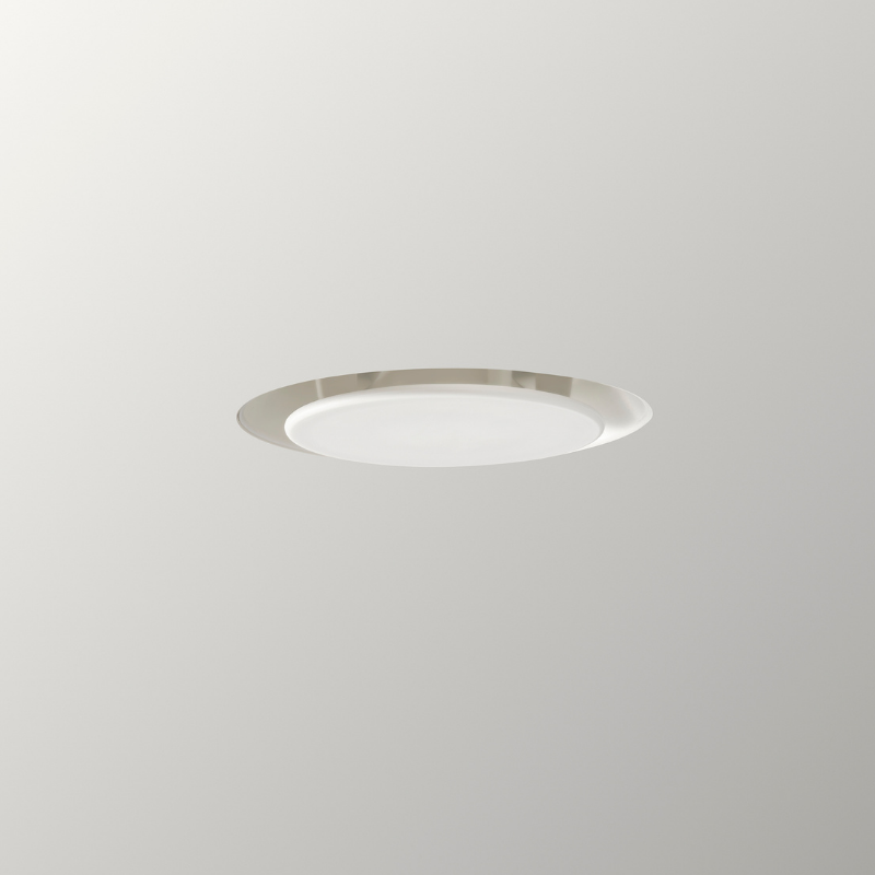 NoShow 2.0 instucbaar designventiel 125mm - toevoer/afvoer - WIT afbeelding