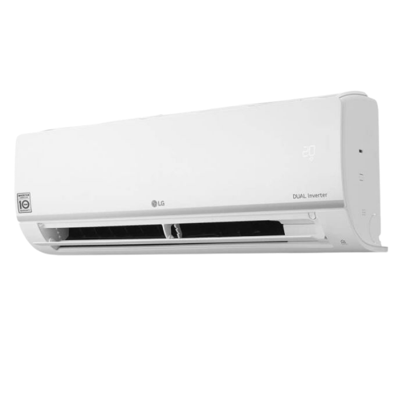 LG Standard Plus airco wandmodel binnen/buiten unit 2,5 Kw - R-32 - split-unit afbeelding 1