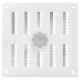 Aluminium afsluitbaar schuifrooster opbouw 155 x 155mm - WITthumbnail