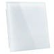 Whisper pro-design badkamerventilator - Ø100mm - met nalooptimer en vochtsensor - vlak glas - mat witthumbnail