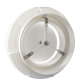 Ventilatie ventiel kunststof rond 125mm wit met klemveren en busthumbnail