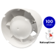 TUBO 100 inschuif-buisventilator - in kanaal Ø100mm - met timerthumbnail