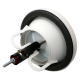 Brandwerend afvoerventiel rond - Ø 100mm - witthumbnail Brandwerend afvoerventiel rond - Ø 100mm - witthumbnail