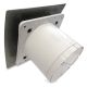 Badkamer/toilet ventilator - met timer & vochtsensor - Ø100mm - zilver thumbnail