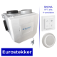 Itho Daalderop CVE-S eco fan ventilator box alles-in-1 pakket SE/SH + vochtsensor + RFT auto + 4 ventielen - euro stekker & perilex stekkerthumbnail