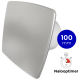 Badkamer/toilet ventilator - met timer - Ø100mm - bold-line RVS thumbnail