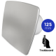 Badkamer/toilet ventilator - trekkoord - Ø125mm - bold-line RVS thumbnail