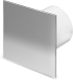 Badkamer/toilet ventilator - met timer & vochtsensor - Ø125mm - RVS vlak thumbnail