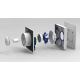 Renson Waves Badkamer/toilet ventilator - app gestuurd - geur, vocht en CO2 sensor thumbnail
