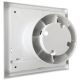 S&P Silent Design 100 CRZ TIMER Badkamer/ toilet ventilator - Ø100mm (zilver)thumbnail