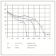 Centifugaal ventilator (10/10 CM/AL) 245W/6P - 2800m3/hthumbnail