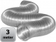 Starre aluminium ventilatieslang rond Ø180mm (binnenmaat) - 3 meterthumbnail
