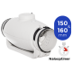 S&P Buisventilator TD-500/150-160-T Silent met NALOOPTIMER diameter 150/160mmthumbnail