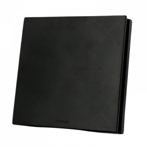 Renson Aeroo Designventiel vierkant - kunststof Ø125mm - RAL9005 Renson Aeroo Designventiel vierkant - kunststof Ø125mm - RAL9005