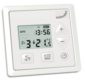 Zehnder Chrono RF bediening ( op=op!!! )