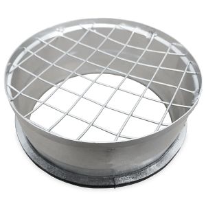 Gaasrooster met afdichtingsrubber Ø100mm Gaasrooster met afdichtingsrubber Ø100mm