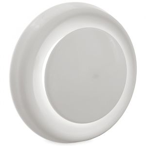 Ventilatie ventiel kunststof rond Ø160mm wit met klemveren Ventilatie ventiel kunststof rond Ø160mm wit met klemveren