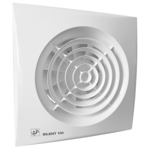 S&P Silent 100 CHZ TIMER + VOCHTSENSOR Badkamer/ toilet ventilator - Ø100mm S&P Silent 100 CHZ TIMER + VOCHTSENSOR Badkamer/ toilet ventilator - Ø100mm