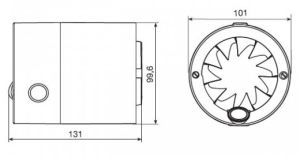 S&P Inschuif buisventilator SILENTUB - Ø100mm S&P Inschuif buisventilator SILENTUB - Ø100mm