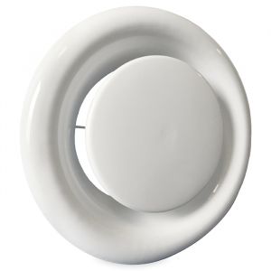 Rooster/ventiel Ø200mm staal - afvoer - met veer Rooster/ventiel Ø200mm staal - afvoer - met veer