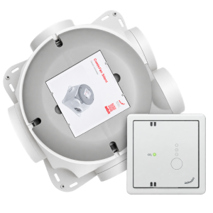 Zehnder Woonhuisventilator Comfofan Silent 460 m3/h + CO2 sensor (Perilex) Zehnder Woonhuisventilator Comfofan Silent 460 m3/h + CO2 sensor (Perilex)