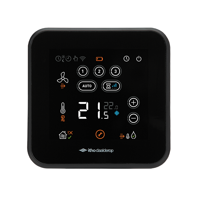Itho Daalderop spider base thermostaat installateur Itho Daalderop spider base thermostaat installateur