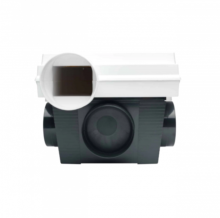 Orcon Compact-10RH - 355 m3/h - randaarde - met ingebouwde vochtsensor en twee CO₂-sensoren