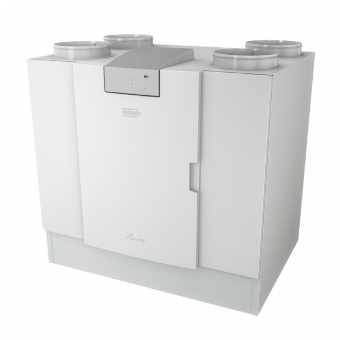 Brink WTW Flair 450 - 4b links - met enthalpiewisselaar