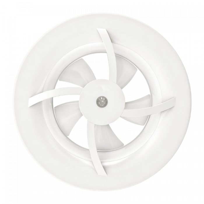 Badkamerventilator - Vent-Axia - Solara - Ø 100/125mm - vocht- en bewegingssensor - nalooptimer - Wit