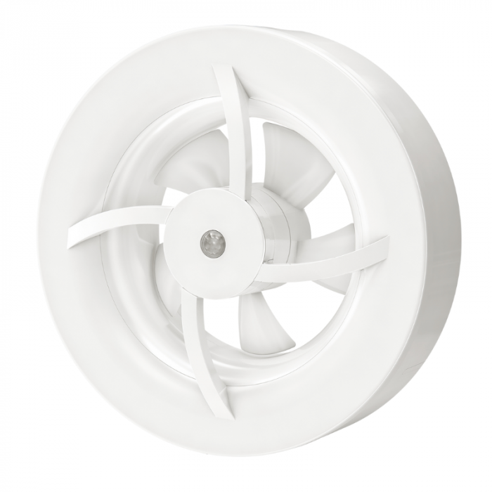 Badkamerventilator - Vent-Axia - Solara - Ø 100/125mm - vocht- en bewegingssensor - nalooptimer - Wit