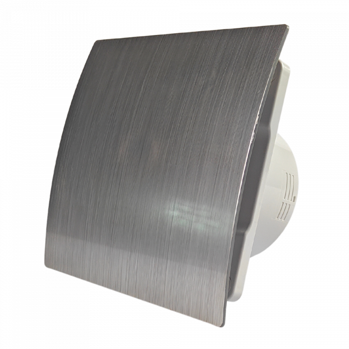 Badkamer/toilet ventilator - standaard - Ø125mm - zilver Badkamer/toilet ventilator - standaard - Ø125mm - zilver