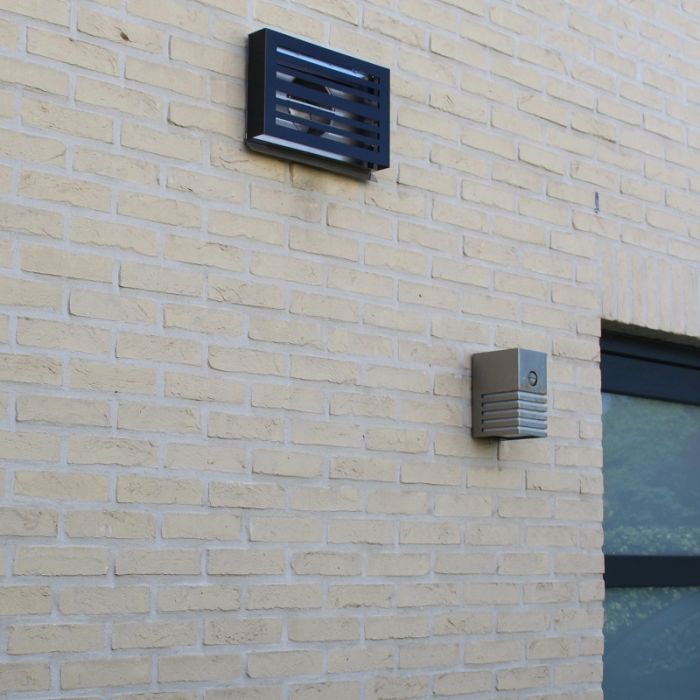 PREMIUM LINE design gevelkap -BETA- Ø100mm - grofmazig gaas - ZWART RAL7021 PREMIUM LINE design gevelkap -BETA- Ø100mm - grofmazig gaas - ZWART RAL7021