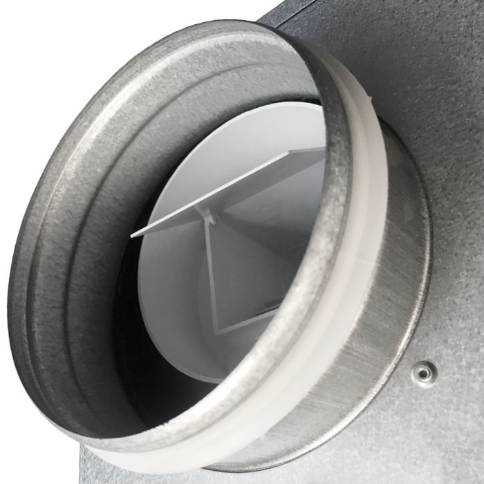 Komfort Ultra D105 WTW-unit - 3 standen 57/106m3/h - Ø125mm