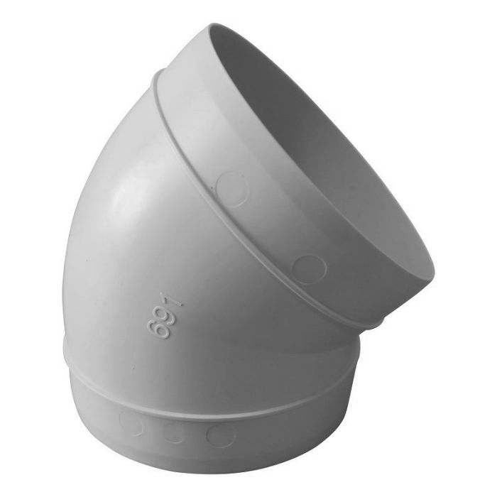 Bocht 45° - Ø150mm