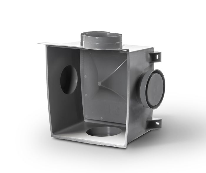 Vasco Renobox C400 Basic RF 400m3/h - randaarde stekker Vasco Renobox C400 Basic RF 400m3/h - randaarde stekker