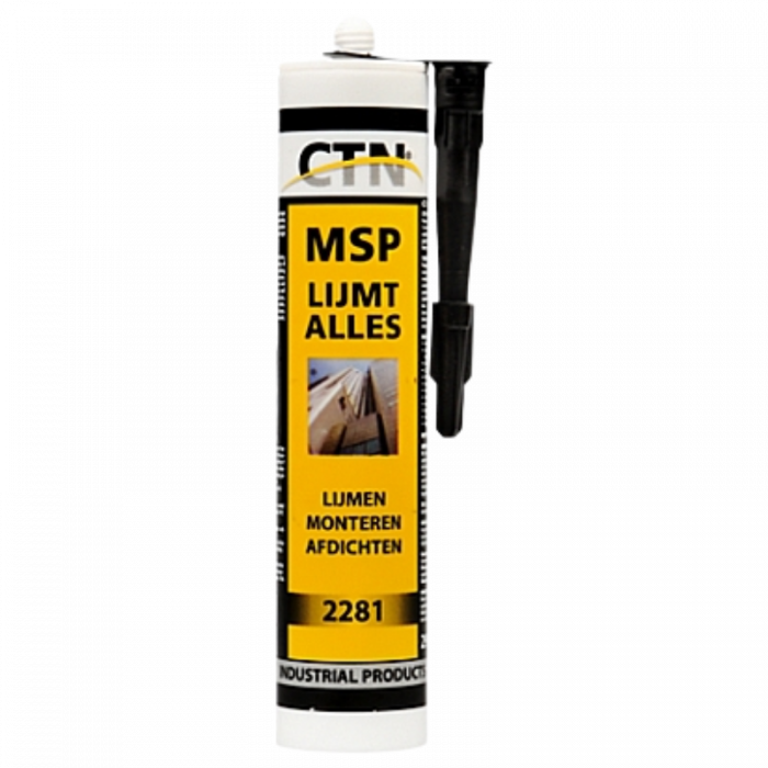 CTN MSP sterk verlijmende kit - GRIJS