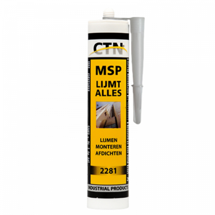CTN MSP sterk verlijmende kit - WIT