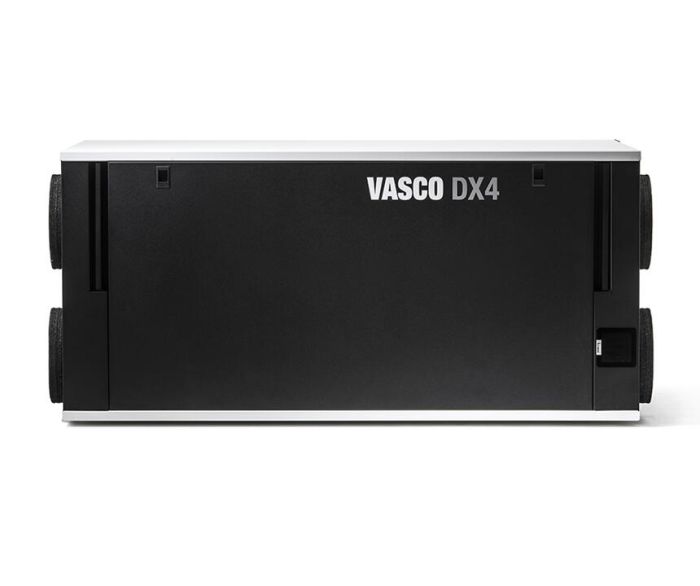 Vasco DX4 wtw unit 400m3/h inclusief draadloze bediening Vasco DX4 wtw unit 400m3/h inclusief draadloze bediening