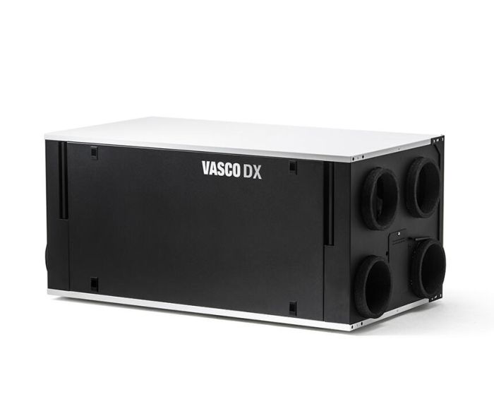 Vasco DX6 wtw unit 600 m3/h inclusief draadloze bediening