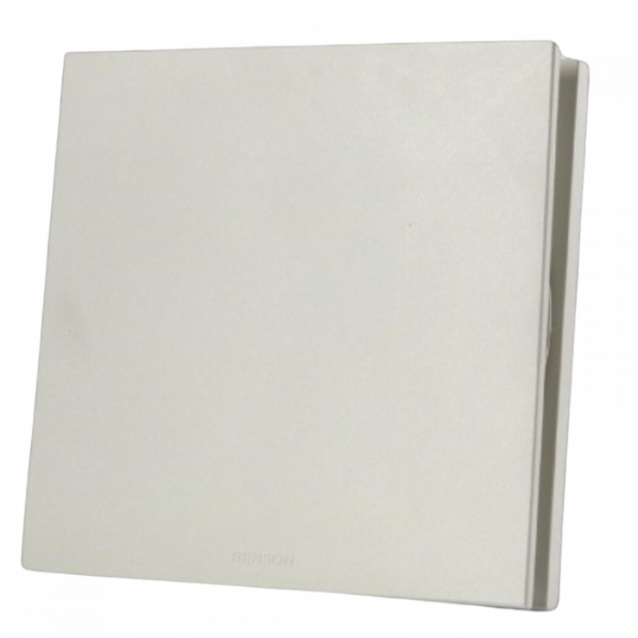 Renson Aeroo Designventiel wit - vierkant - kunststof  Ø125mm