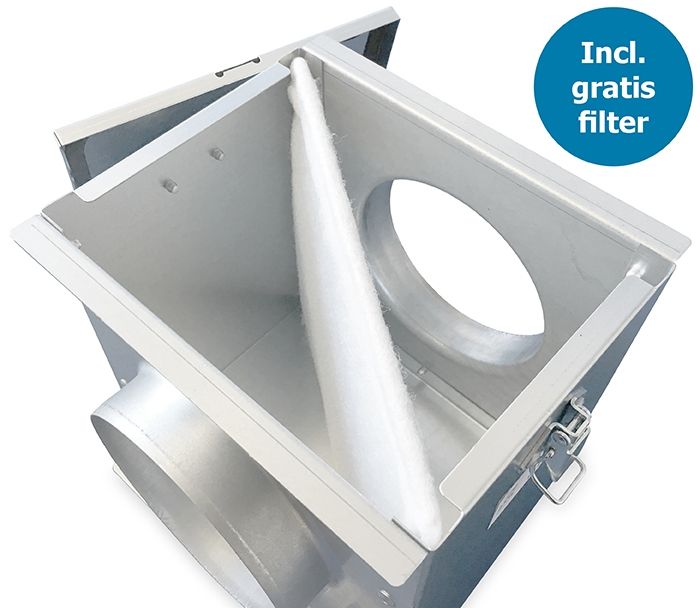 Filterbox Ruck Ø150mm - incl. filter - FV150