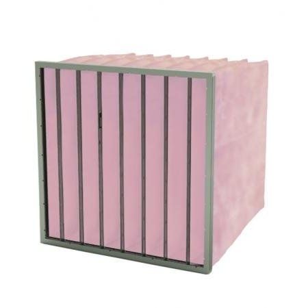 Zakkenfilter 592 x 490 x 600 mm - 8 zakken – F7 klasse
