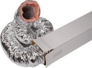 Isodec thermisch geisoleerde 100 mm ventilatieslang (10 meter
